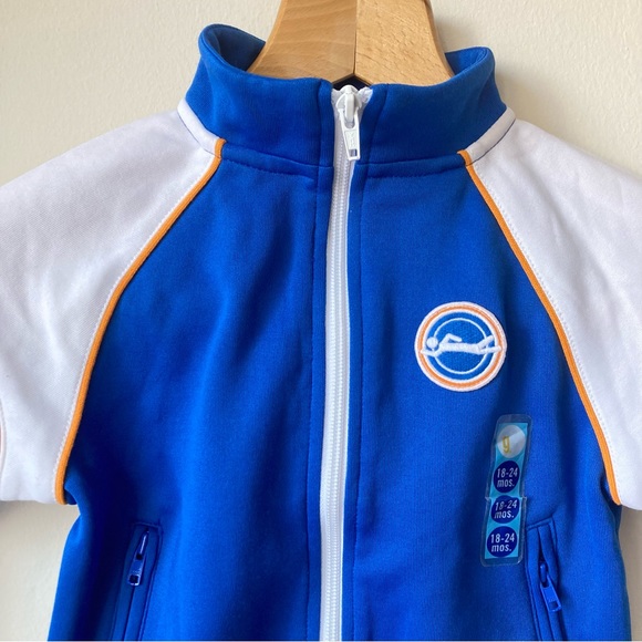 NWT Gymboree Track Full Zip Up Sports Jacket Blue Boys 18-24 Months Outerwear - Picture 4 of 9